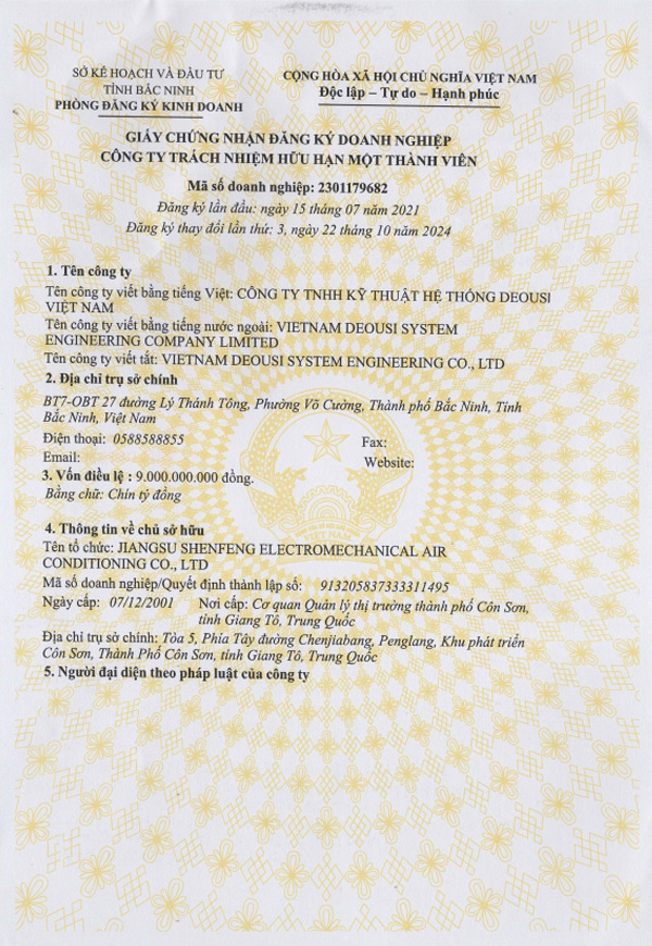 Business license